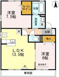 コスモ　スクエア　Ｅ棟の物件間取画像